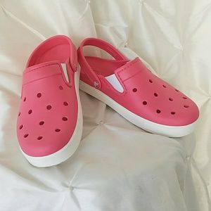 Pink CROCS